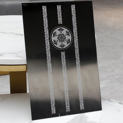 ورق های تزئینی استیل ضد زنگ آینه طلایی 1000x2000 میلی متر برای آسانسور