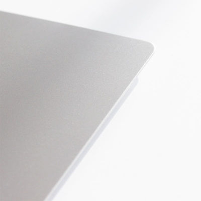 ورق فولادی ضد زنگ تزئینی 1219 میلی متری سفید رنگ BeadBlasted Finish Plate Inox 4*8FT