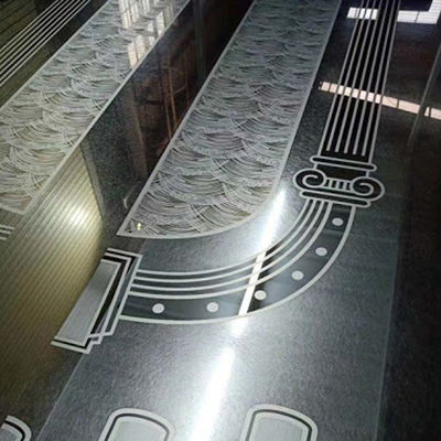 پانل های دیواری ورق استیل ضد زنگ آسانسور الگوی آینه اچ شده 304 1219x2438mm