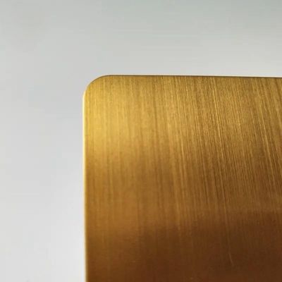 201 304 316 PVD ورق فولادی ضد زنگ با روکش PVD با صفحه فولاد ضد زنگ ضد اثر انگشت