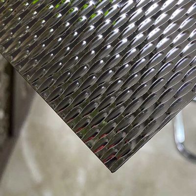 ورق فلزی فولاد ضد زنگ برش سفارشی با الگوی 5WL ضخامت 0.3mm