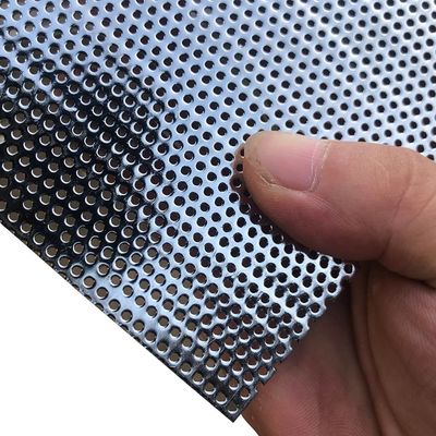 مقاومت در برابر خوردگی 304 فولاد ضد زنگ صفحات سوراخ شده 1500mm عرض استاندارد DIN