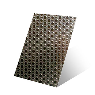 طرح نامنظم سفارشی 304 فولاد ضد زنگ صفحه مربع دکوراسیون داخلی