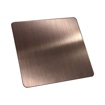 Inox Hairline Finish 316 Brushed Stainless Steel 0.5mm 1mm 2mm 3mm