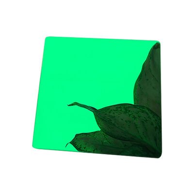 آینه سبز فولاد ضد زنگ فلز 1219x3048mm مقاومت در برابر خوردگی