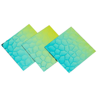 قیمت مناسب ورق تزئینی رنگی 1219 میلی متری سه بعدی کاغذ دیواری از جنس استیل ضد زنگ آنلاین