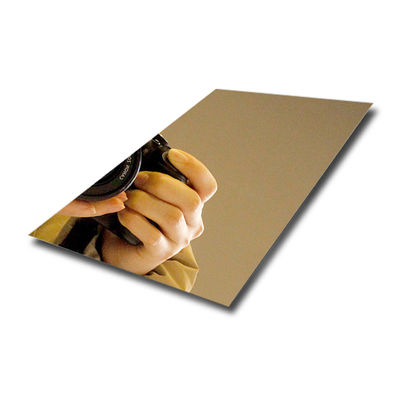 قیمت مناسب صفحه فلزی تزئینی آینه ورق استیل ضد زنگ روشن 8k آنلاین