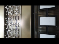 جداکننده اتاق از جنس استیل ضد زنگ سطح فلزی 1219x2438mm برای پارتیشن لابی هتل