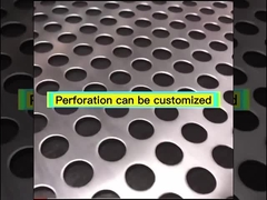 صفحه ورق صفحه مشبک فلزی فلزی ضد زنگ