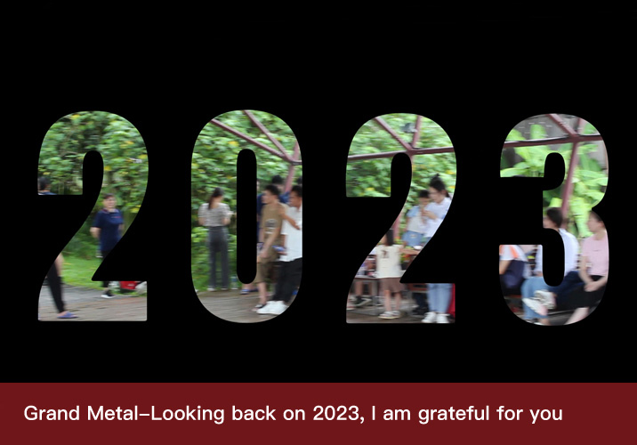 فیلم های شرکت در باره Grand Metal-Looking back on 2023, I am grateful for you !